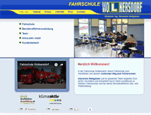 Tablet Screenshot of fahrschule-wolkersdorf.at